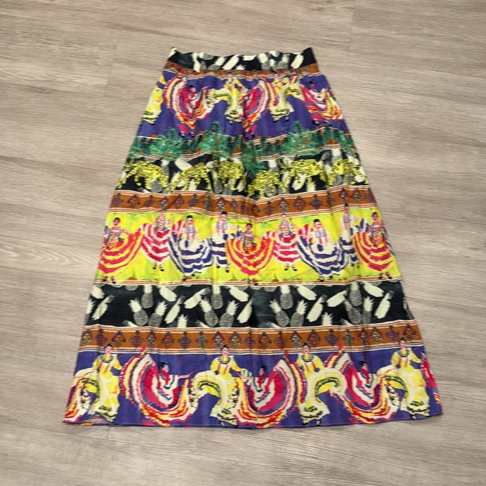 & Other Stories Summer Fiesta Midi Skirt - Picture 4 of 4
